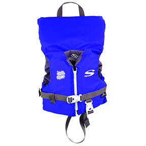 Child Boating Vest with one color screen print on front